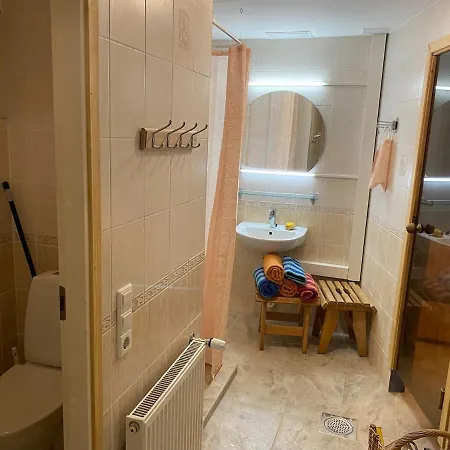 Apartment Healthy With Sauna And Garden